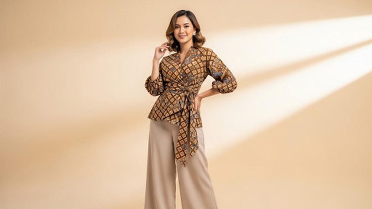 8 Rekomendasi Batik Premium Lengan Balon Panjang Elegan dan Tradisional