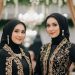 7 Model Gamis Hitam Kombinasi Emas untuk Pesta Mewah dan Elegan di Setiap Acara