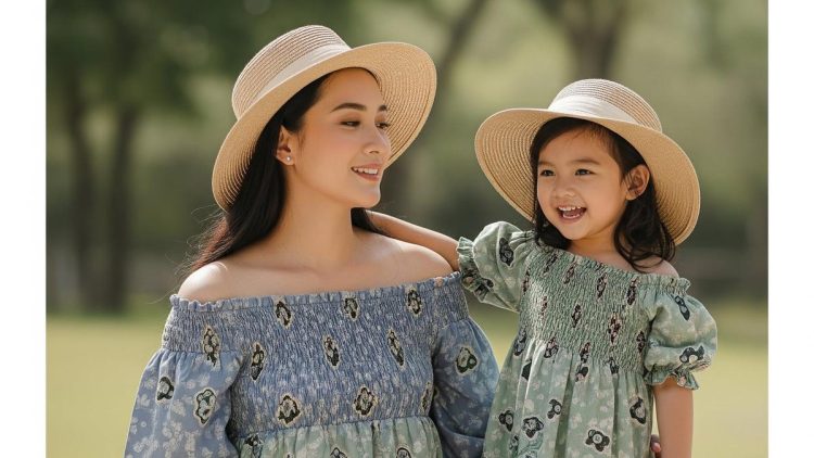 10 Model Tunik Batik Couple Terbaru 2025 yang Stylish untuk Ibu dan Anak Tampil Kompak