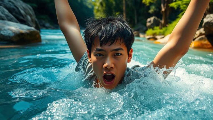 Makna Psikologis dan Tafsir Spiritual Mimpi Jatuh ke Sungai