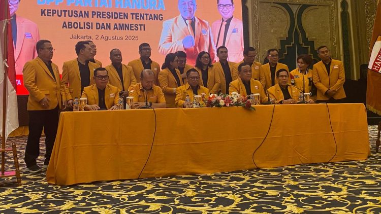 Hanura Dukung Abolisi Tom Lembong dan Amnesti Hasto Kristiyanto untuk Penegakan Hukum yang Benar