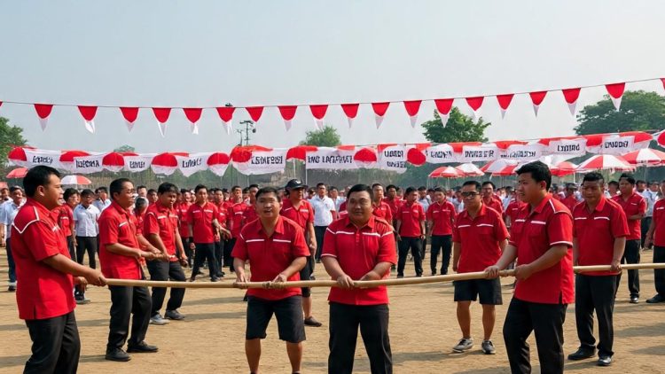 10 Ide Lomba Antara Dua Kelompok Desa untuk Peringatan 17 Agustus HUT RI ke-80
