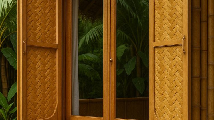 7 Model Jendela Bambu Cantik untuk Hunian Tropis di 2025