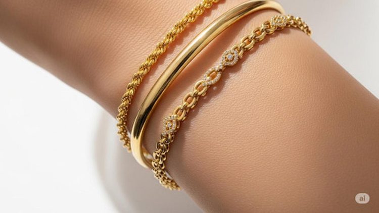 10 Rekomendasi Gelang Emas Ringan Multi-Fungsi Glamor untuk Segala Kesempatan