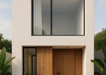 10 Inspirasi Gambar Rumah Kecil 4×6 2 Lantai Konsep Minimalis Modern untuk Lahan Sempit