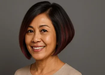 14 Model Rambut Bob Nungging Pendek untuk Ibu 50 Tahun yang Awet Muda dan Elegan