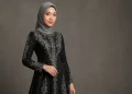 13 Model Gamis Hitam Mewah untuk Pesta Tampilan Elegan dan Anggun Tahun 2025