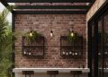 10 Desain Teras Belakang Rumah Bata Merah Industrial Tropis Terbaru 2025 yang Instagramable