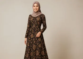 13 Model Baju Batik Syari Modern untuk Kondangan Outdoor di 2025, Tampil Fresh dan Percaya Diri