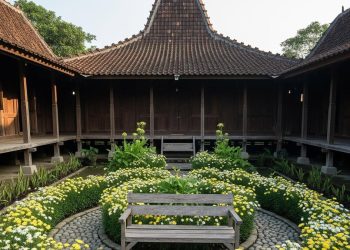 10 Inspirasi Rumah Tradisional Atap Limas Jawa Elegan Fungsional dan Modern 2025