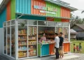 7 Desain Warung Sembako Baja Ringan untuk Usaha Rumahan Modern