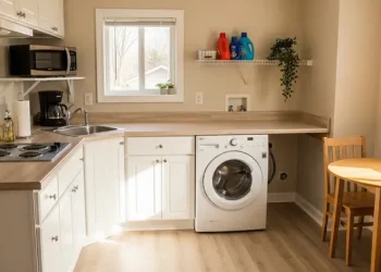 5 Tips Menggabungkan Dapur dan Ruang Laundry di Hunian Kecil Agar Tidak Sumpek