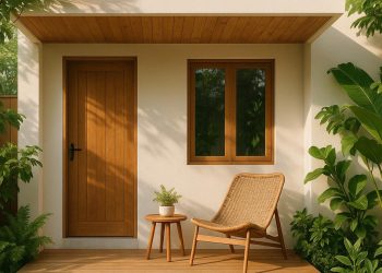 10 Desain Teras Rumah Kecil Sejuk untuk Ruang Nyaman di Lahan Terbatas