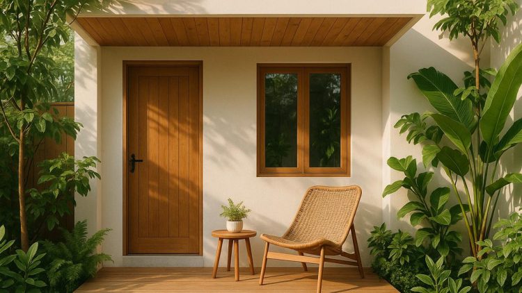 10 Desain Teras Rumah Kecil Sejuk untuk Ruang Nyaman di Lahan Terbatas