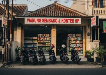 8 Ide Desain Warung Sembako dan Konter HP yang Efisien Memanfaatkan Ruang