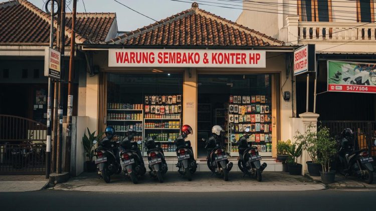 8 Ide Desain Warung Sembako dan Konter HP yang Efisien Memanfaatkan Ruang