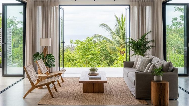 7 Inspirasi Ruang Tamu Terbuka Minimalis 2025 untuk Kesan Lapang dan Modern