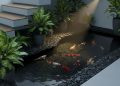10 Desain Kolam Ikan Mini untuk Taman Sempit dan Pojokan Rumah yang Menyegarkan