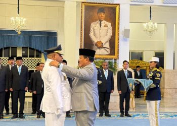 Gubernur Papua Ajak Warga Bersatu Usai Dilantik Prabowo Membangun Daerah