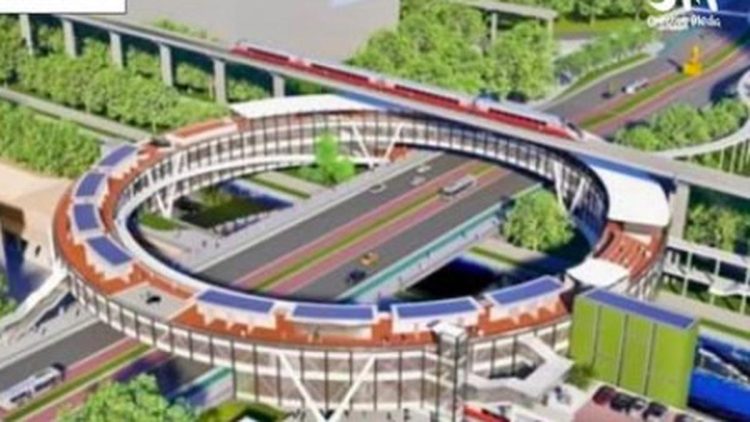 Konsep Jembatan Cincin Donat Dukuh Atas Jalur Melingkar Penyatu Transportasi Jakarta