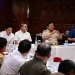 Malam Hari, Prabowo Rapat dengan Para Menteri di Kertanegara
