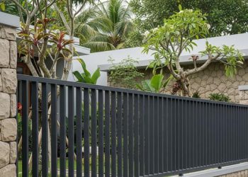 7 Model Pagar Besi Powder Coating untuk Rumah Minimalis Tahan Karat dan Modern