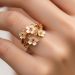 8 Model Cincin Emas Motif Bunga Anggun Penuh Makna Sedang Tren 2025