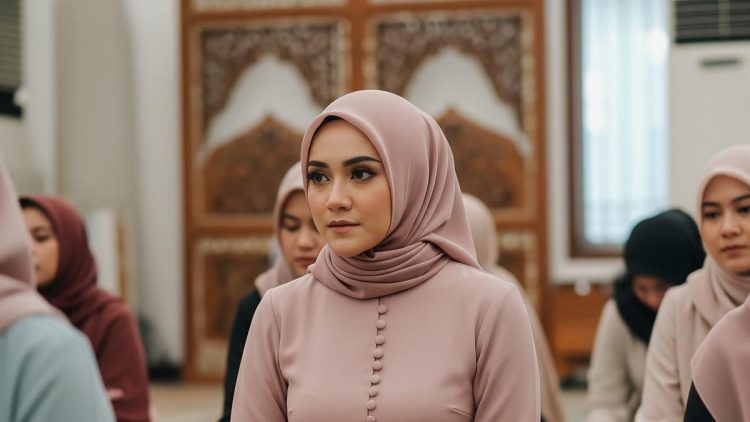 11 Model Gamis Minimalis Elegan untuk Acara Pengajian Tampil Rapi dan Stylish