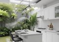 12 Ide Dapur Semi Outdoor dengan Taman Belakang untuk Rumah Kecil yang Asri