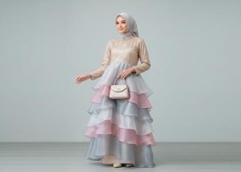 8 Tren Gamis Organza Sederhana namun Mewah untuk Pesta Pernikahan yang Stylish dan Elegan