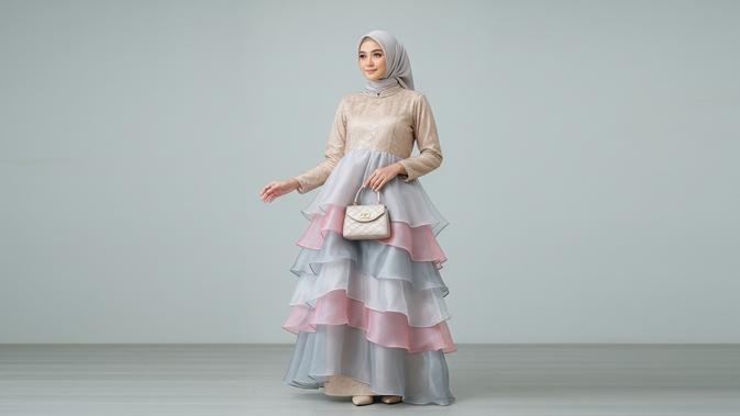 8 Tren Gamis Organza Sederhana namun Mewah untuk Pesta Pernikahan yang Stylish dan Elegan