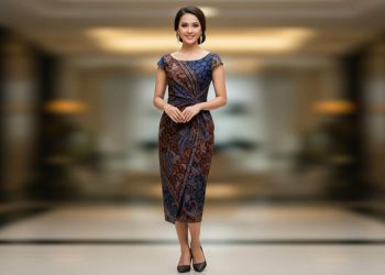 7 Model Dress Batik Simple dan Elegan untuk Tampil Anggun di Semua Acara