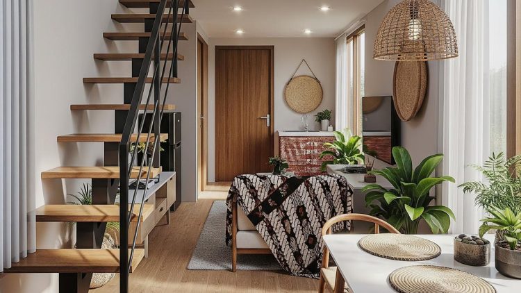9 Desain Rumah Kecil 4×6 Meter dengan Mezzanine untuk Hunian Modern