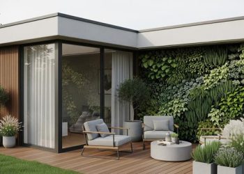 7 Desain Rumah Kecil dengan Taman Vertikal dan Teras Cantik yang Nyaman dan Asri