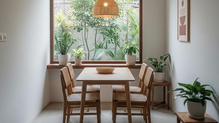 6 Tips Menata Ruang Makan Kecil Agar Terasa Luas dan Terang untuk Hunian Minimalis