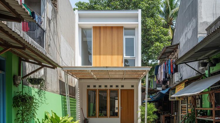 9 Desain Rumah Kecil di Gang dengan Garasi Luas Sebagai Solusi Lahan Sempit Perkotaan