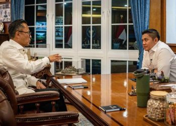 Teddy Seskab Bertemu Kepala BP BUMN Bahas Pemulihan Pascabencana Sumatera