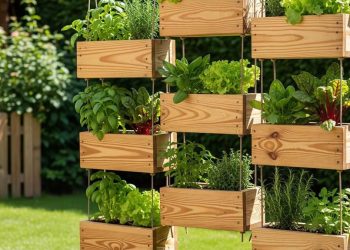 10 Ide Kebun Sayur Mini dengan Planter Box Gantung Hemat Ruang dan Estetis