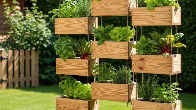 10 Ide Kebun Sayur Mini dengan Planter Box Gantung Hemat Ruang dan Estetis