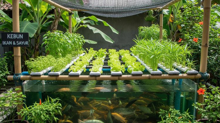 6 Tips Agar Tanaman Aquaponik Tumbuh Subur dan Ikan Tidak Stres untuk Panen Optimal