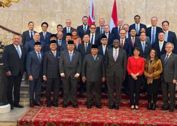 Prabowo Bertemu Wakil Perdana Menteri Inggris dan Pengusaha di Lancaster House