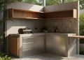 8 Model Kitchen Set Outdoor Terbaru 2026 yang Bagus Tahan Air dan Panas
