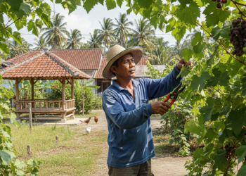 Teknik Pemangkasan Anggur Cepat Berbuah dan Meningkatkan Produktivitas Tanaman